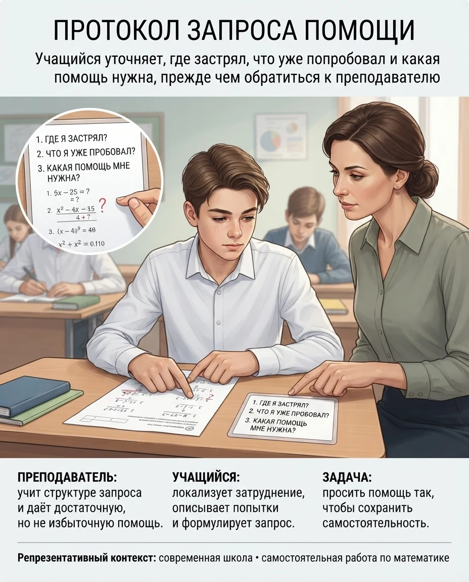 Протокол запроса помощи
