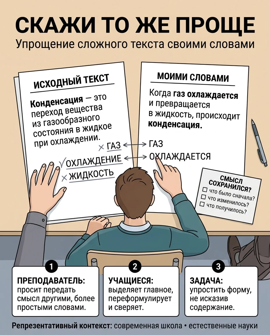 Скажи то же проще