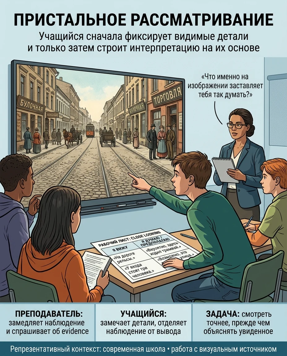 Пристальное рассматривание